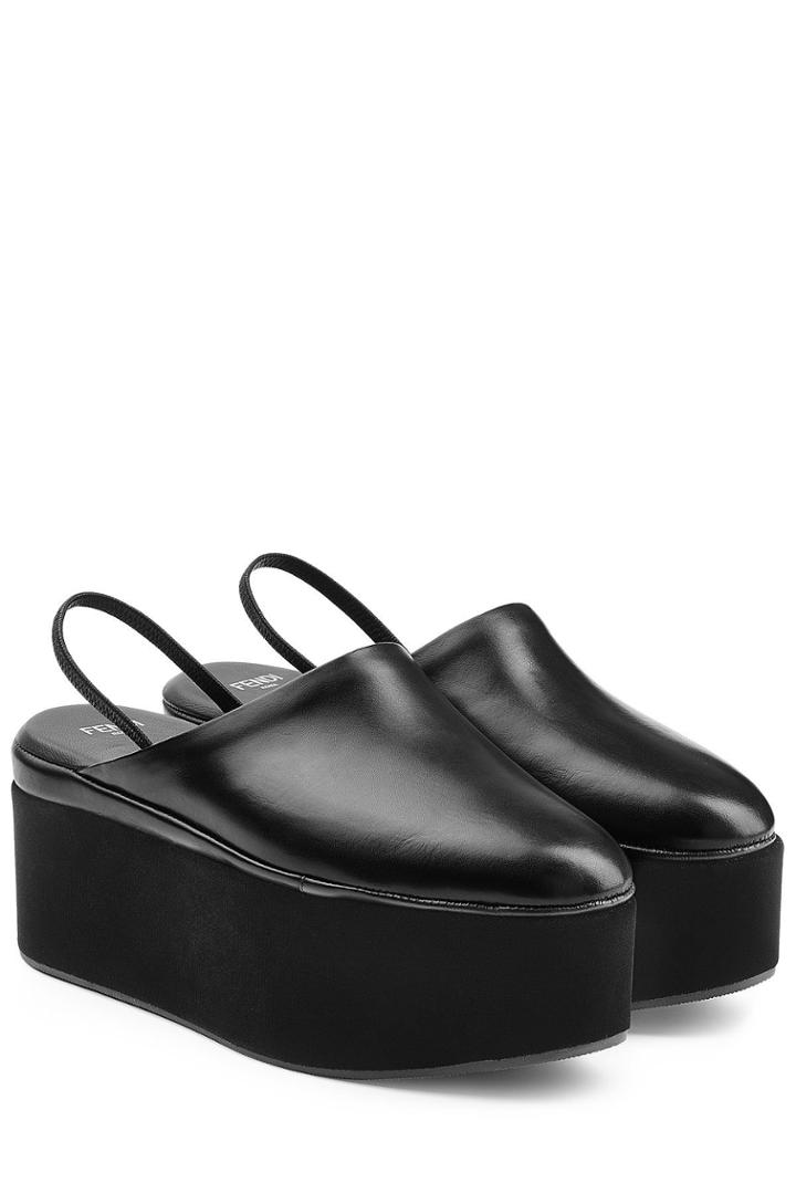 Fendi Fendi Leather Platforms