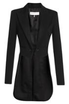 Emilio Pucci Emilio Pucci Tailored Virgin Wool Blazer - Black