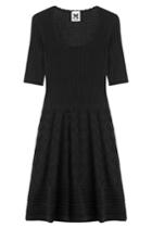 M Missoni M Missoni Cotton-blend Knit Dress - Black