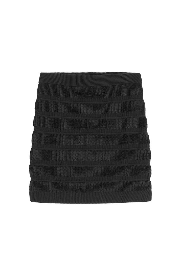 The Kooples The Kooples Wool Mini-skirt - Black