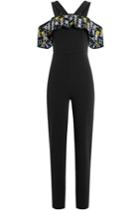 Peter Pilotto Peter Pilotto Jumpsuit With Embroidered Bardot Shoulders