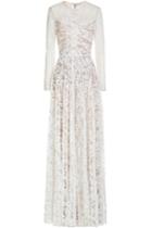 Elie Saab Elie Saab Floor-length Lace Gown - White