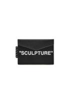 Off-white Off-white Sculpture Snapped Leather Pouch