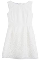 Alberta Ferretti Alberta Ferretti Silk-cotton Dress - White
