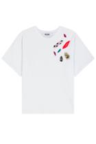 Msgm Msgm Embellished T-shirt