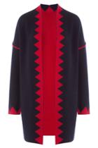81 Hours 81 Hours Merino Wool Cardigan - Blue