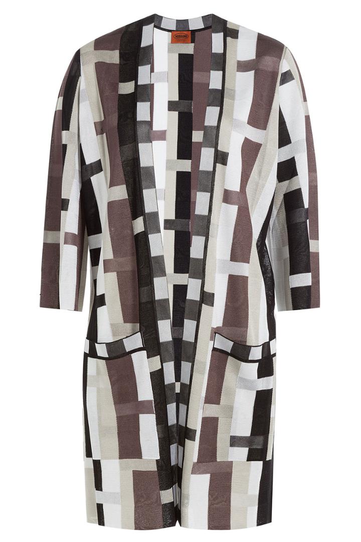 Missoni Missoni Woven Effect Knit Cardigan - None