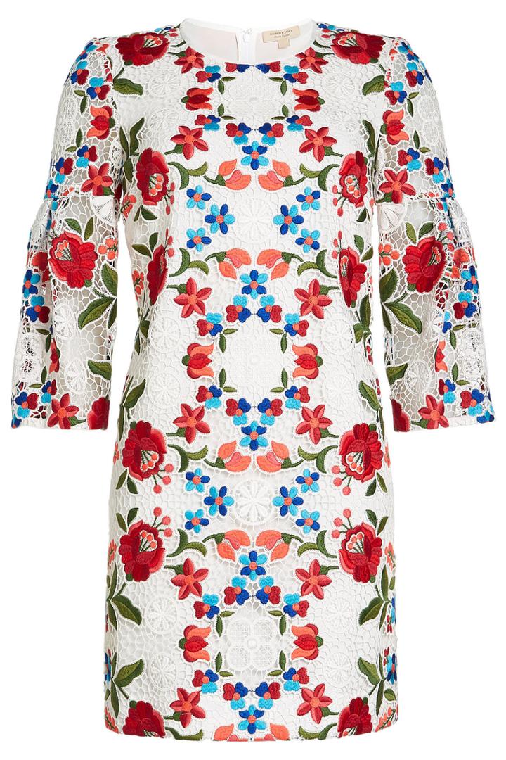 Burberry London Burberry London Embroidered Lace Dress