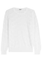 Kenzo Kenzo Top With Cut-out Pattern - White