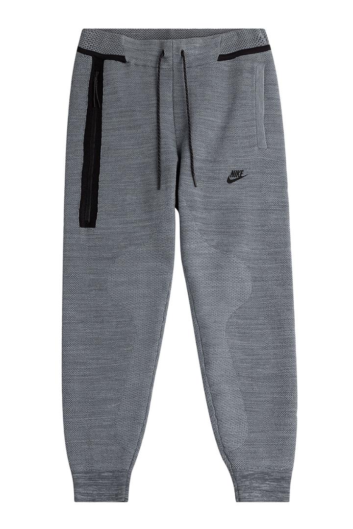 Nike Nike Cotton Blend Tech Knit Sweatpants - Grey