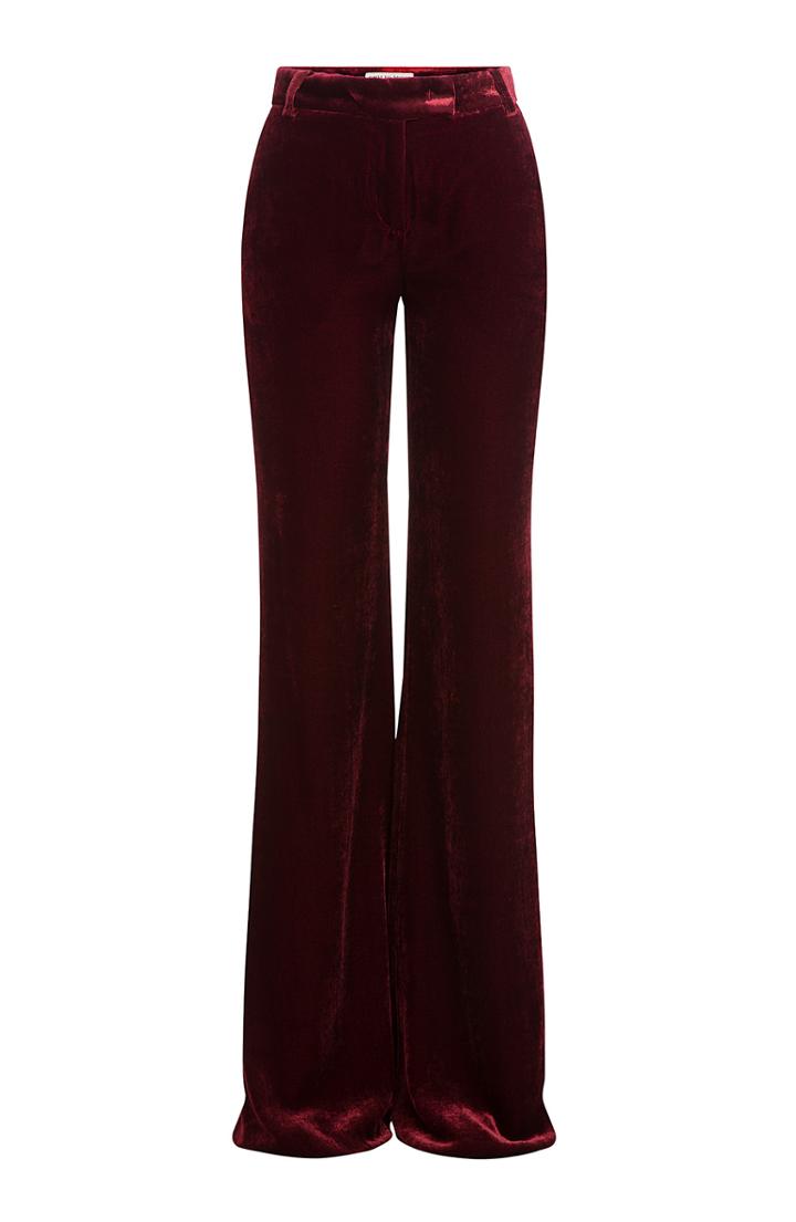 Emilio Pucci Wide Leg Velvet Pants