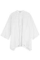 Helmut Lang Helmut Lang Cotton/silk Kimono Blouse - White