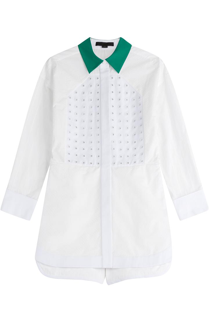 Alexander Wang Perforated Cotton Jumpsuit