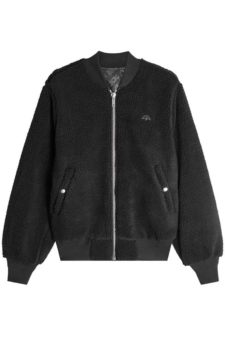 Adidas Originals By Alexander Wang Adidas Originals By Alexander Wang Reversible Bomber With Fleece