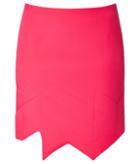 Preen By Thornton Bregazzi Asymmetric Hem Scuba Skirt