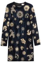 Emilio Pucci Embroidered Velvet Dress