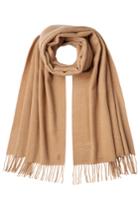 Polo Ralph Lauren Polo Ralph Lauren Cashmere Scarf With Wool - Camel