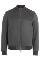 Etro Etro Reversible Wool Jacket With Cashmere - Grey