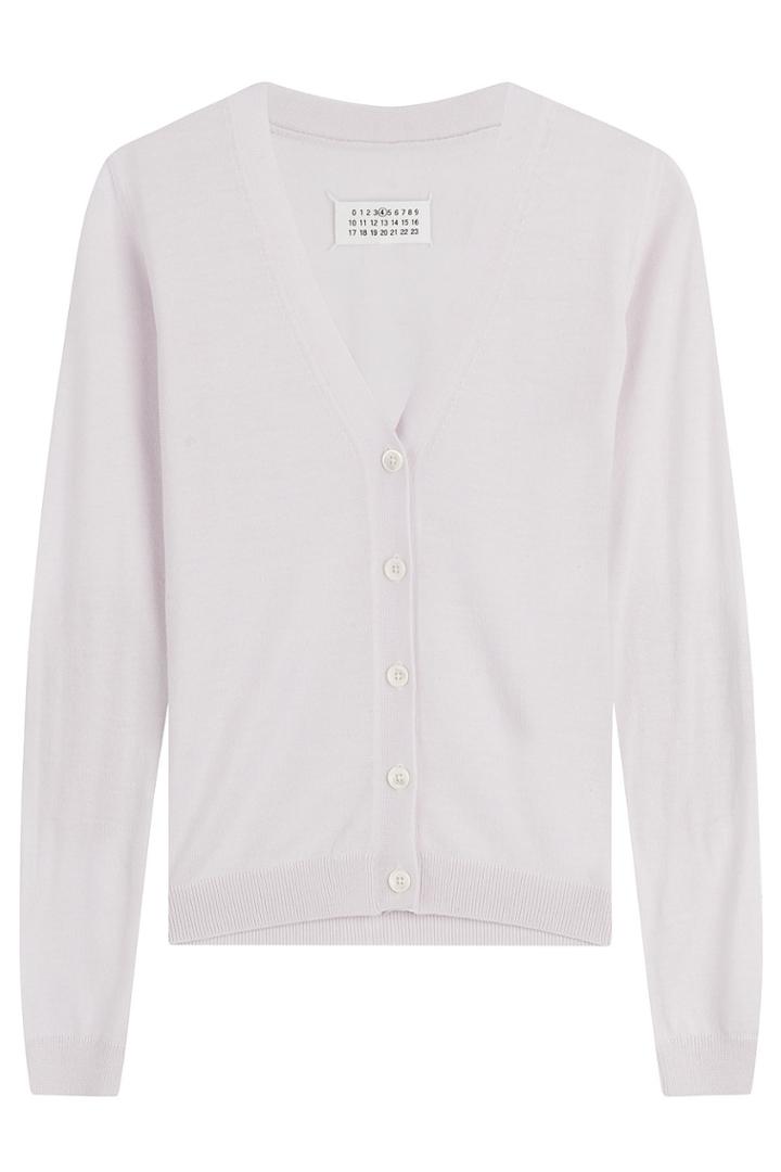 Maison Margiela Maison Margiela Wool Cardigan - Rose