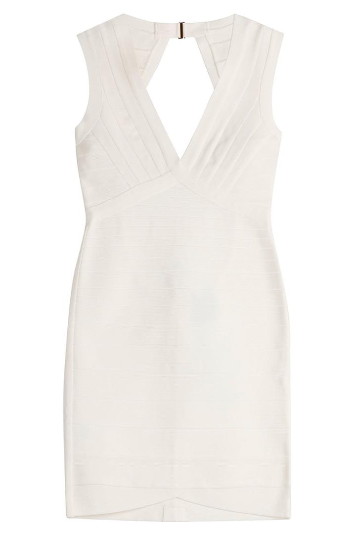 Hervé Léger Hervé Léger Sweetheart Neck Bandage Dress