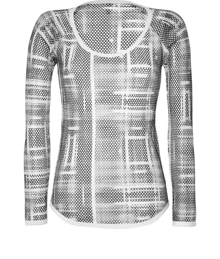 Faith Connexion Printed Mesh Top