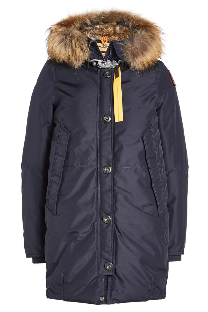 Parajumpers Parajumpers Down Jacket With Fur Trimmed Hood
