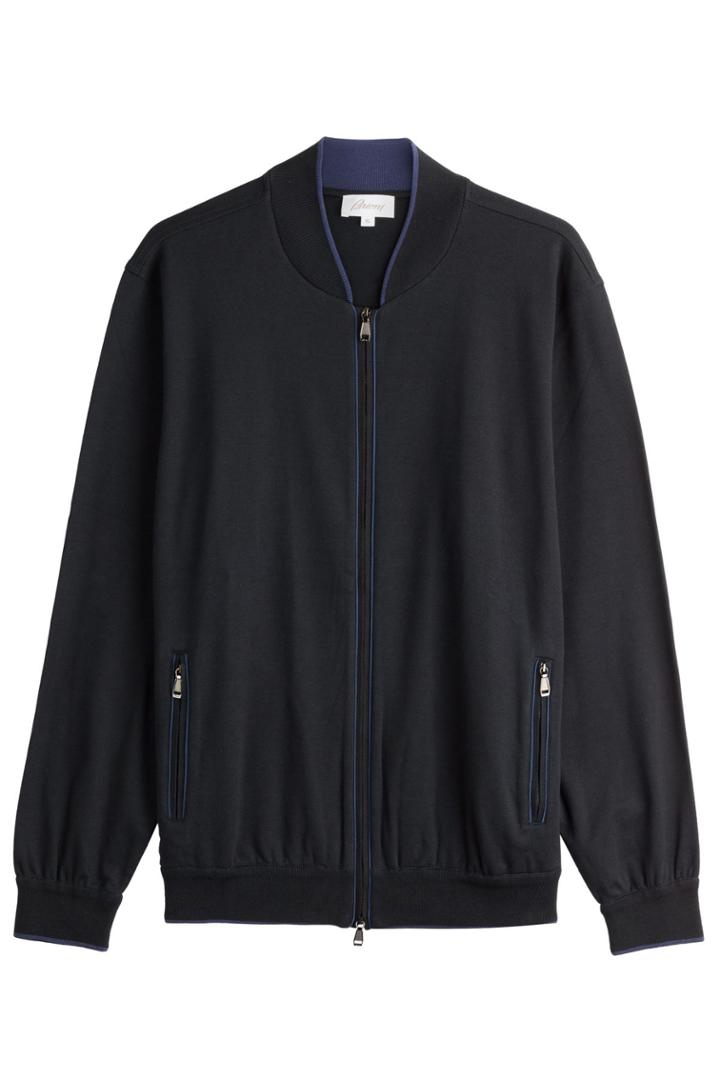 Brioni Brioni Zipped Cotton Jacket - None