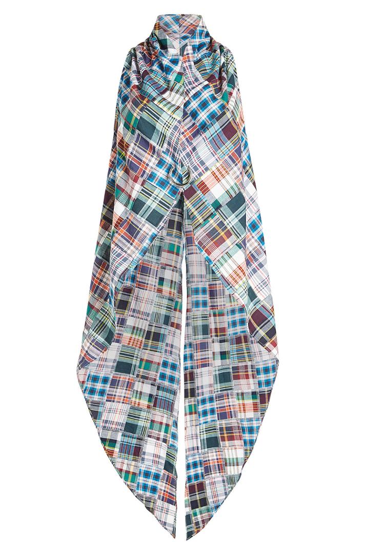 Marques' Almeida Marques' Almeida Printed Halter Top