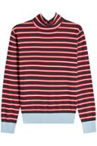 Marni Marni Striped Wool Turtleneck Pullover