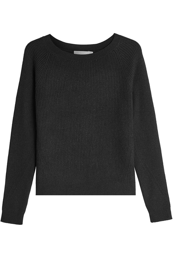 Vince Vince Ribbed Cashmere Pullover