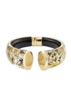 Alexis Bittar Alexis Bittar Gold-plated Cuff With Lucite - Gold