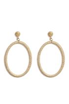 Carolina Bucci Carolina Bucci 18k Gold Gitane Sparkly Oval Earrings