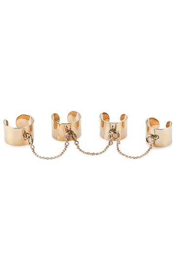 Maison Margiela Maison Margiela 4-finger Ring - Gold