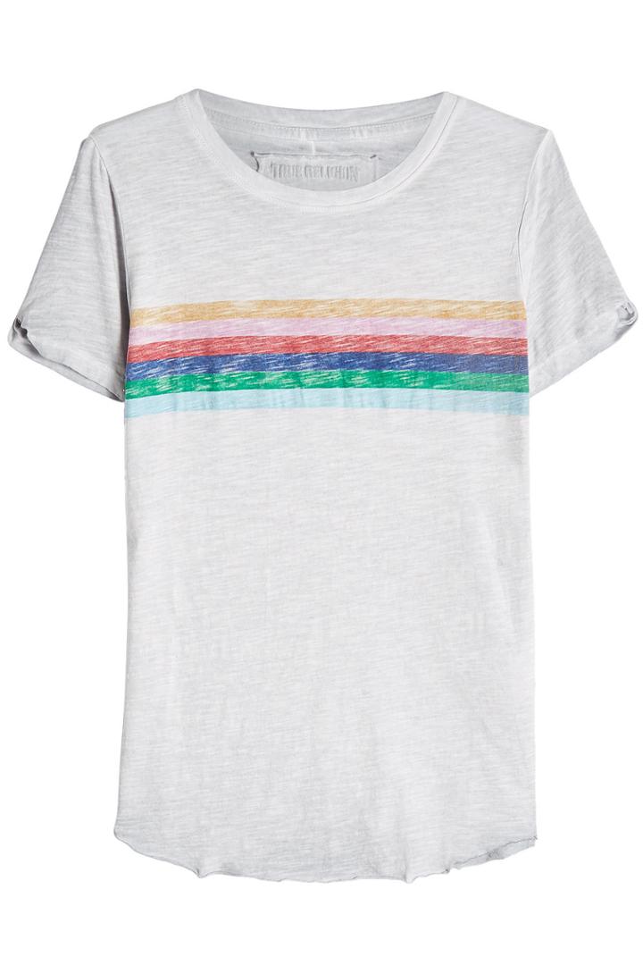 True Religion True Religion Cotton-blend T-shirt With Cut-out Detail