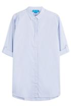 Mih Jeans Mih Jeans Oversize Cotton Shirt - Blue