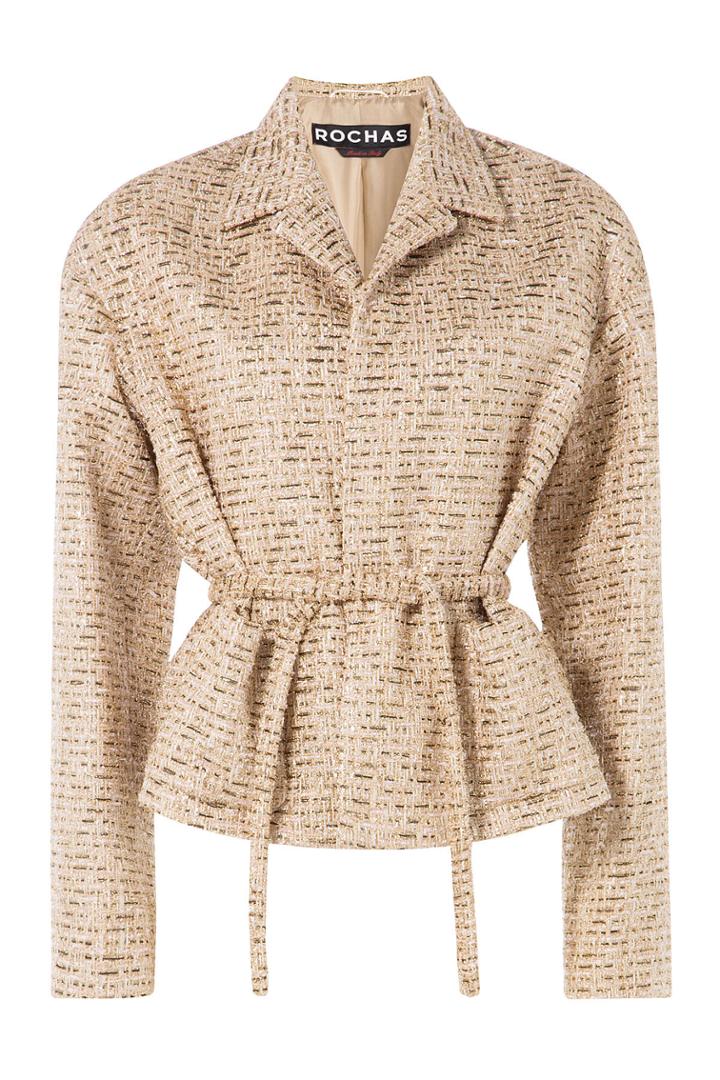 Rochas Rochas Boucle Jacket - Gold