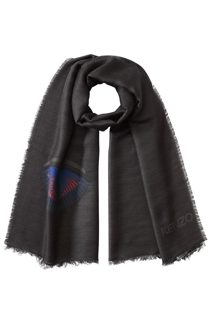 Kenzo Kenzo Wool Blend Scarf