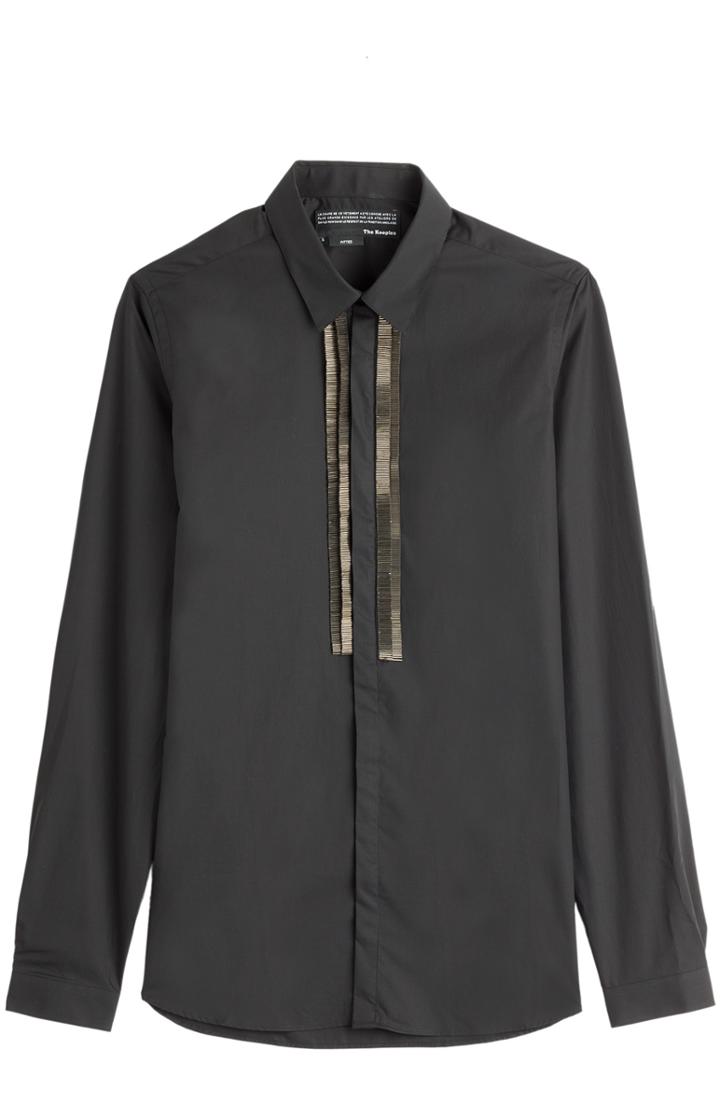 The Kooples Embellished Cotton Shirt