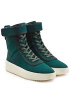 Fear Of God Fear Of God Military Lace-up Boots With Velcro Strap