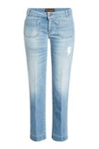 Seafarer Seafarer Cropped Jeans With Distressed Detail