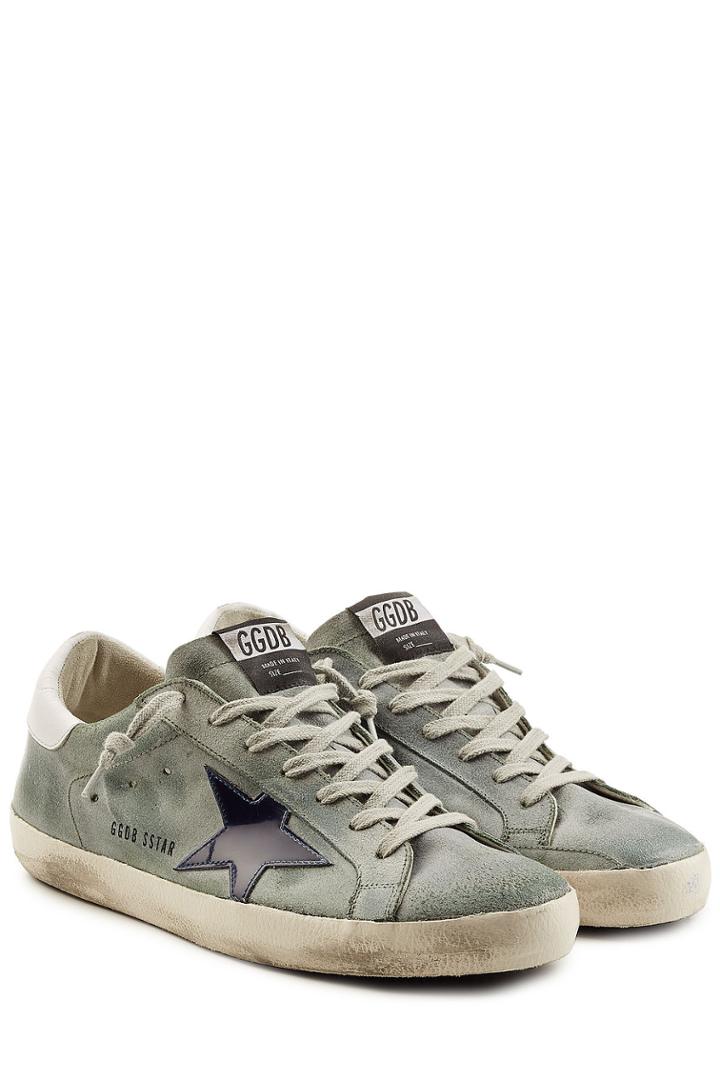 Golden Goose Deluxe Brand Golden Goose Deluxe Brand Super Star Sneakers In Leather And Suede
