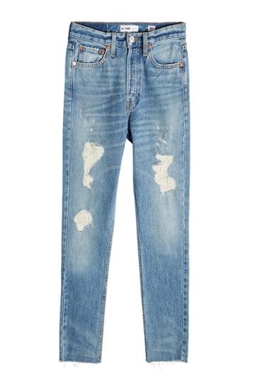 Re/done Re/done High-rise Cropped Jeans