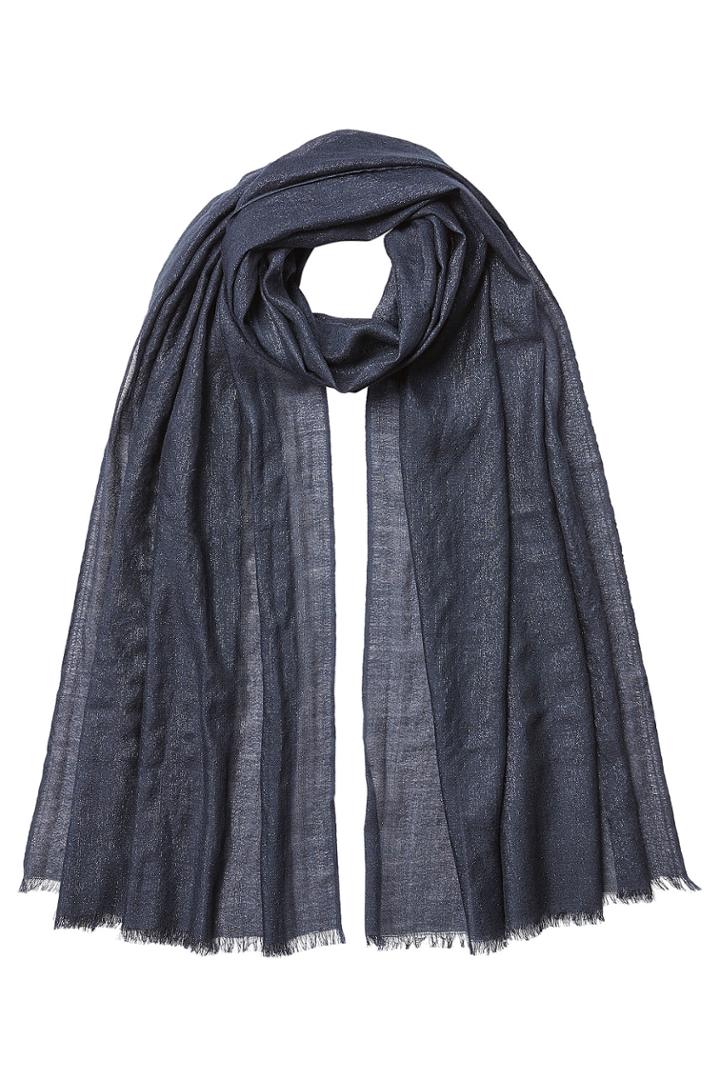 Brunello Cucinelli Brunello Cucinelli Cashmere-silk Scarf - Blue