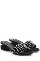 Alexander Wang Alexander Wang Embellished Suede Sandals