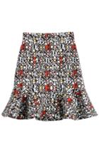 Mary Katrantzou Mars Printed Neoprene Skirt