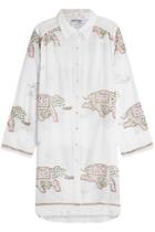Juliet Dunn Juliet Dunn Embellished Cotton Shirt