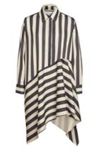 Marques' Almeida Marques' Almeida Striped Asymmetric Shirt Dress