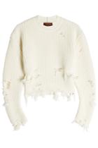 Yeezy Yeezy Distressed Wool-blend Pullover
