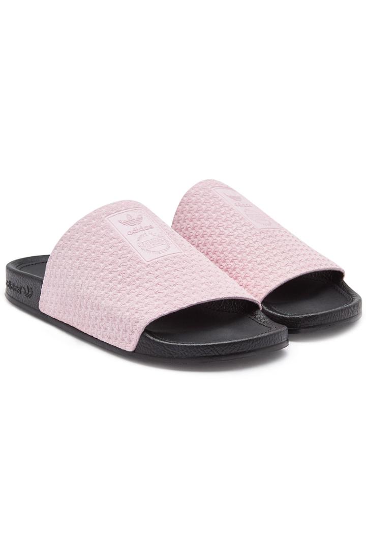 Adidas Originals Adidas Originals Adilette Luxe Leather Slides