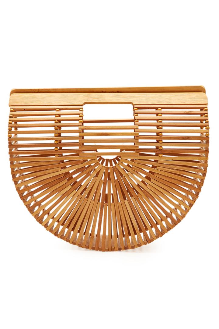 Cult Gaia Cult Gaia Mini Ark Bamboo Handbag